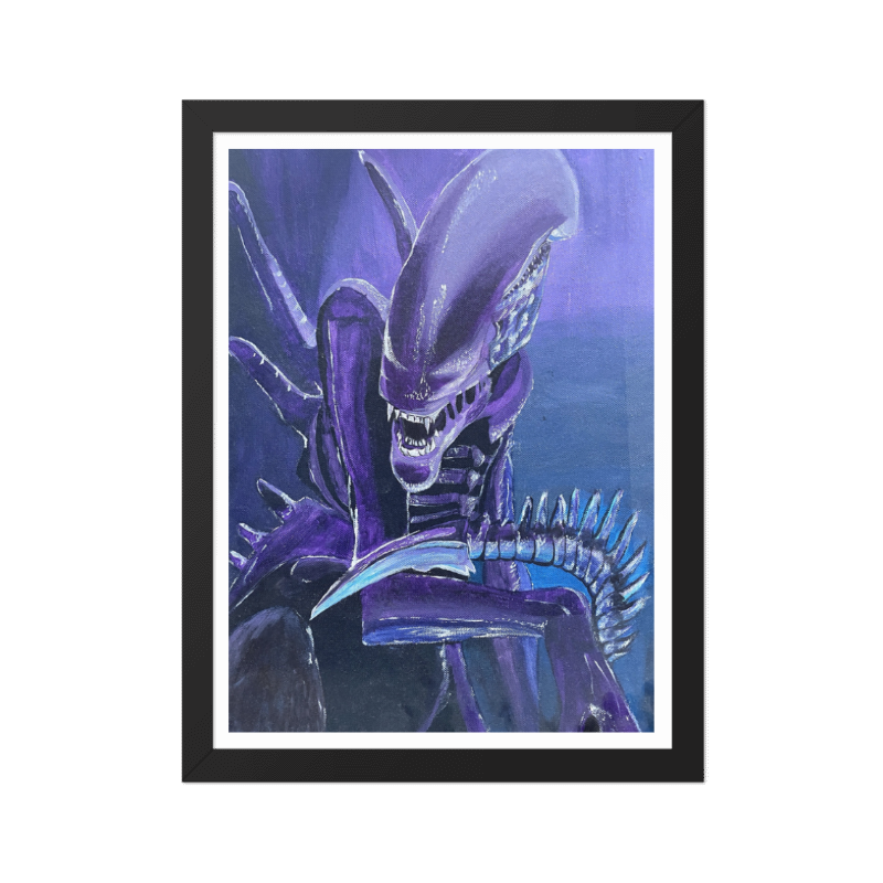 A festmény címe: Halál